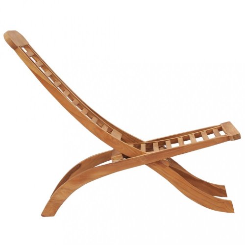 Skládací zahradní židle teakové dřevo Dekorhome