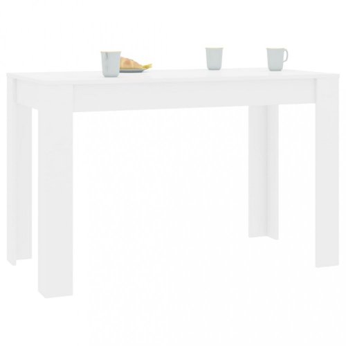 Jedálenský stôl 120x60 cm Dekorhome - BAREVNÁ VARIANTA: Biela lesk