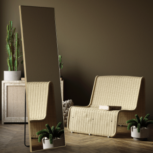 Stojanové zrcadlo LUSET