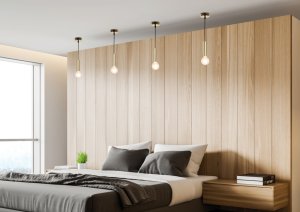 Závesná lampa zlatá kovová 142 mm Dallas Ledea