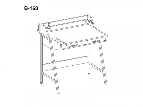 Psací stůl B-168