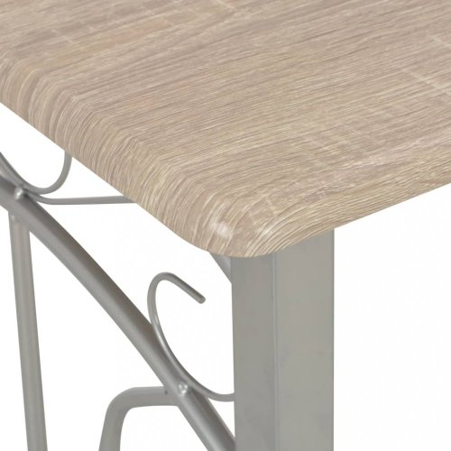 Barový set kov / MDF / dřevo Dekorhome