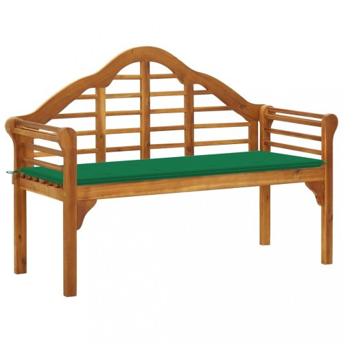 Zahradní lavice s poduškou 135 cm Dekorhome