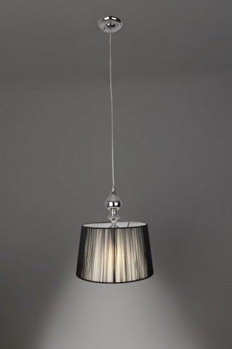 Závěsná lampa GILLENIA - BAREVNÁ VARIANTA: Stříbrná / šedá