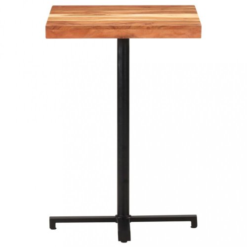 Barový stôl hnedá / čierna Dekorhome - ROZMER: 60x60x110 cm