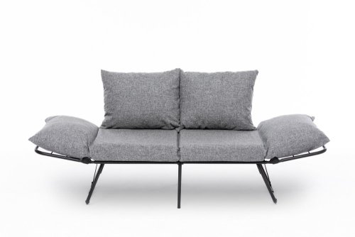 Dvojmiestna rozkladacia pohovka Viper 2-Seater - Light Grey