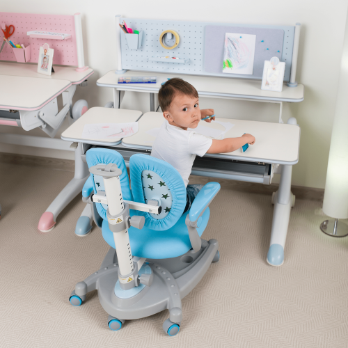 Detská rastúca stolička ABIGAIL - BAREVNÁ VARIANTA: Ružová