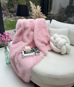 Sofa Shawl Lolita - Pink - 75