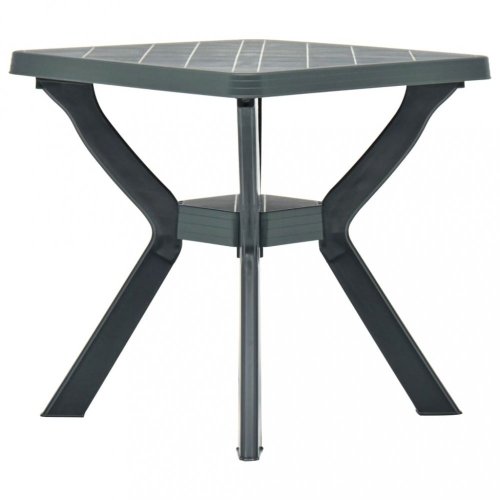 Zahradní bistro stolek plast Dekorhome - BAREVNÁ VARIANTA: Zelená