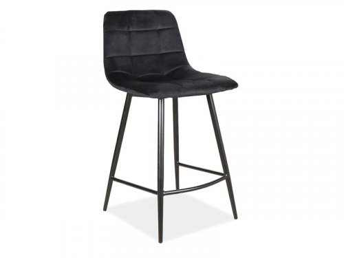 Barová židle MILA H-2 - BAREVNÁ VARIANTA: Černá