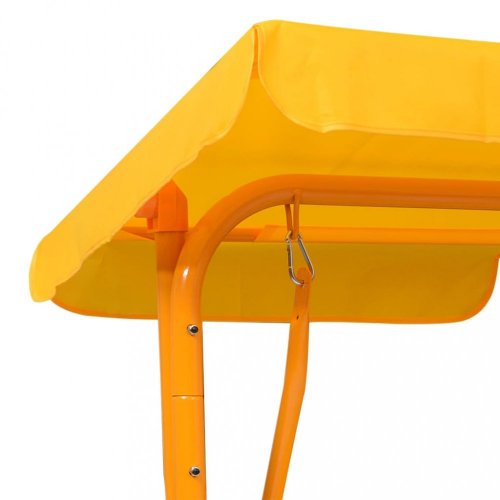 Dětská houpací lavice Dekorhome - BAREVNÁ VARIANTA: Žlutá