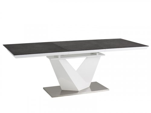 Rozkládací jídelní stůl ALARAS II - ROZMĚR: 160x90 cm