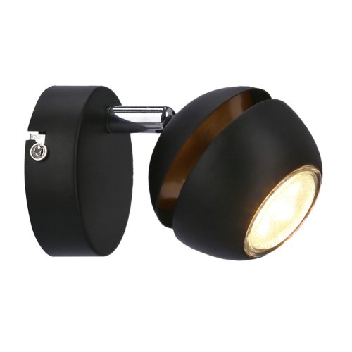 Nástěnná lampa Boni 1x3W gu10 LED černá