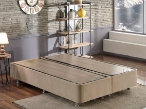 Rám manželskej postele Ela Double - Light Brown (150 x 200)