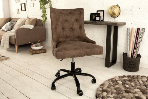 Chesterfield kancelářské křeslo KELEOS Dekorhome