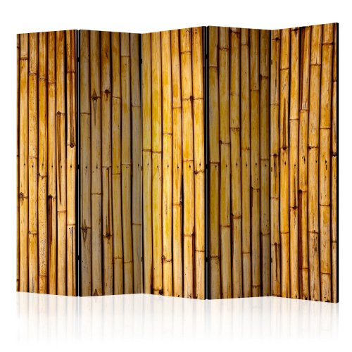 Paraván Bamboo Garden Dekorhome - ROZMER: 225x172 cm (5-dielny)