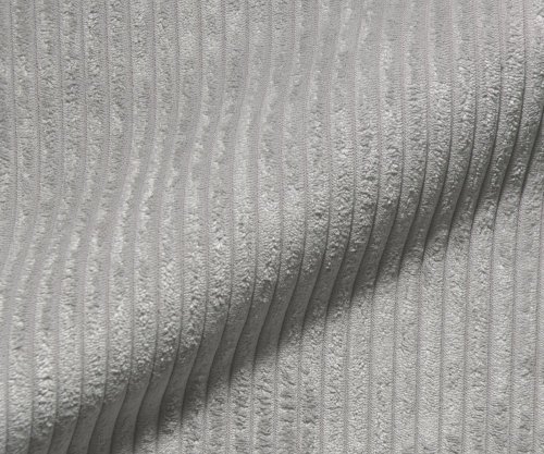 Boxspring postel Dream-Well 160x200 cm manšestr stříbrnošedá s matrací