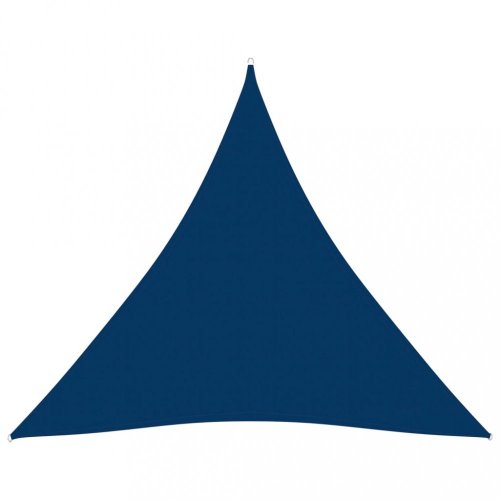 Stínící plachta trojúhelníková 5 x 5 x 5 m oxfordská látka Dekorhome - BAREVNÁ VARIANTA: Modrá