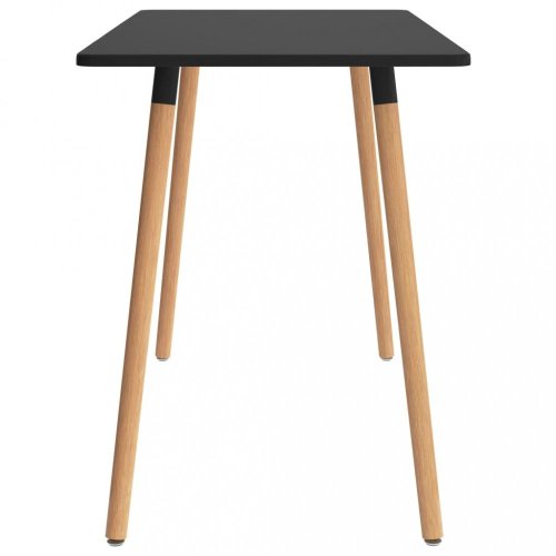 Jedálenský set 4 + 1 buk / umelá koža / plast Dekorhome