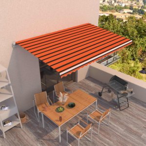 Ručně zatahovací markýza 500x300 cm Dekorhome