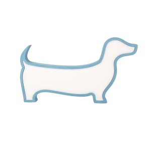 LED stolní lampa DOG IQ KIDS modrá