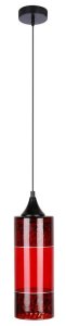 závesná plazmová lampa 1x60W e27 červená