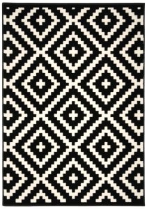 Kusový koberec Gloria new black/cream 160x230 cm