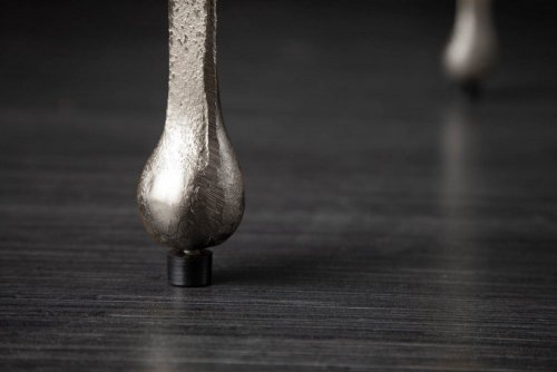 Odkládací stolek MEDUSA S Dekorhome - BAREVNÁ VARIANTA: Stříbrná