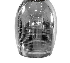 Chrómové sklenené tienidlo pre lampu Marina s E27