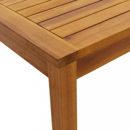 Zahradní stůl 110 x 55 x 67 cm masivní akáciové dřevo