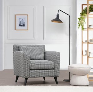 Kreslo ušiak Nordic Armchair - Patterned