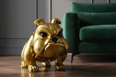 Dekoračná socha bulldog APASHA Dekorhome