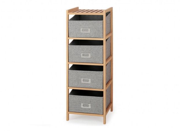 Policový regál s boxami REG-10