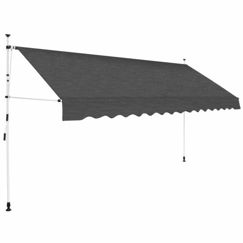 Ručně zatahovací markýza 300x120 cm Dekorhome