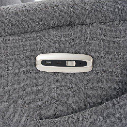 Masážne polohovacie kreslo s USB TV-929