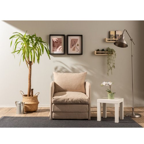Rozkladacie kreslo Saga Single - Beige