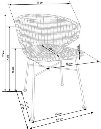Jídelní židle K407