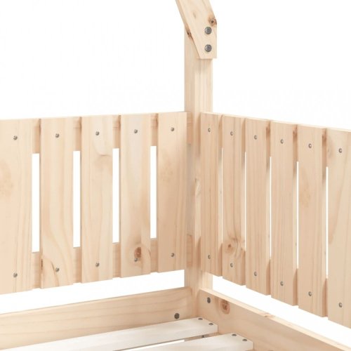 Dětská postel 70 x 140 cm masivní borové dřevo