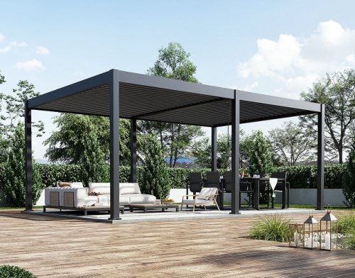 Bioklimatická pergola 6x4 m INTRO DUO