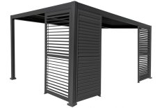Boční panel k bioklimatické pergole  SCHATLER MODERN