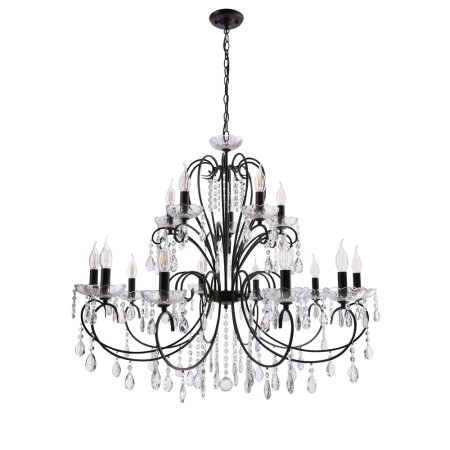 Aurora zwis 10+5 *40W E14 czarny