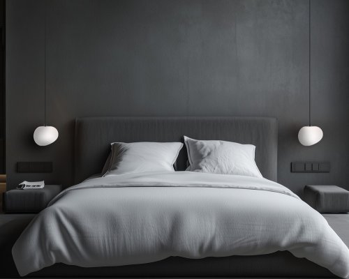 Závěsná lampa STONES 20 cm v japonském stylu - s bílým stínidlem inspirovaným kamenem - minimalistické stropní osvětlení do obývacího pokoje E27