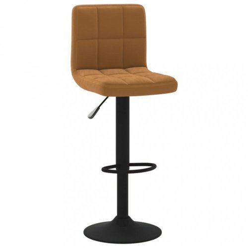 Barová stolička zamat / kov Dekorhome - BAREVNÁ VARIANTA: Čierna