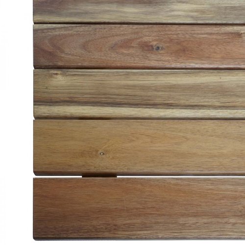 Skládací zahradní stůl Dekorhome - BAREVNÁ VARIANTA: Přírodní dřevo