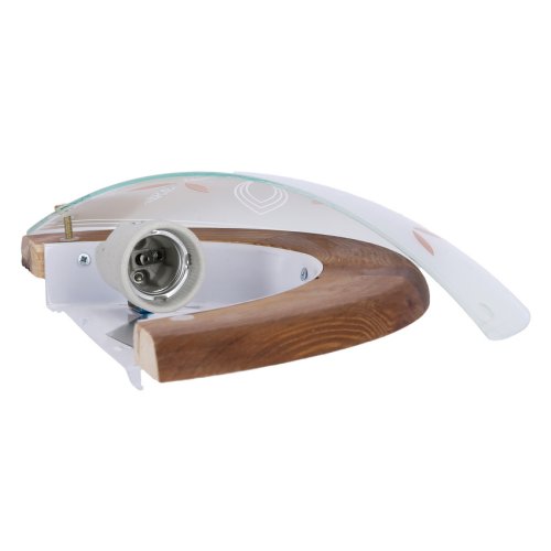 Stropné svietidlo Rustica, drevené štandardné, 1x60 W, E27, dub