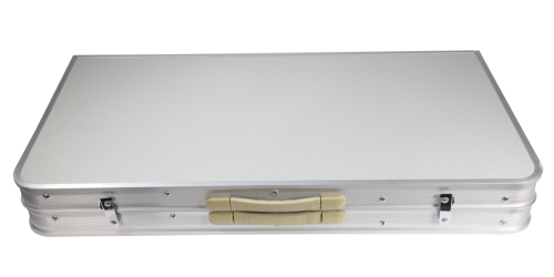 Kempingový stôl - ROZMER: 80x80x70 cm