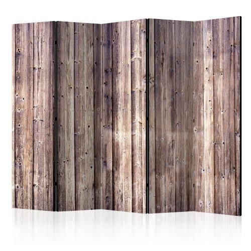 Paraván Wooden Charm Dekorhome - ROZMĚR: 225x172 cm (5-dílný)