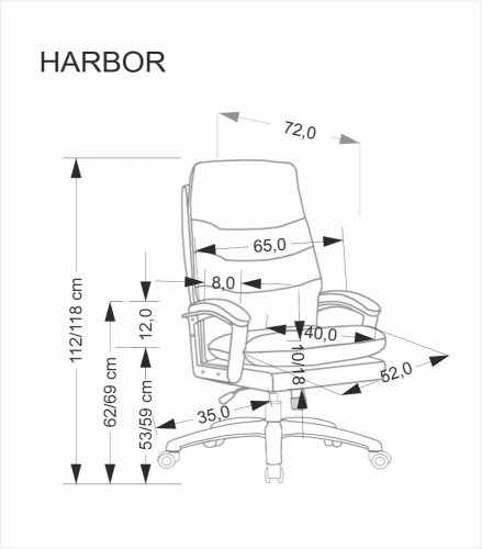 Kancelářské křeslo HARBOR