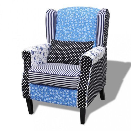 Kreslo patchwork Dekorhome