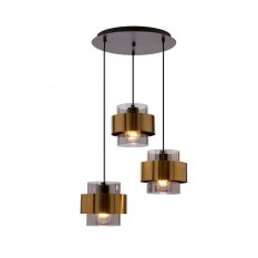 Závěsná lampa SPIEGA 3xE27